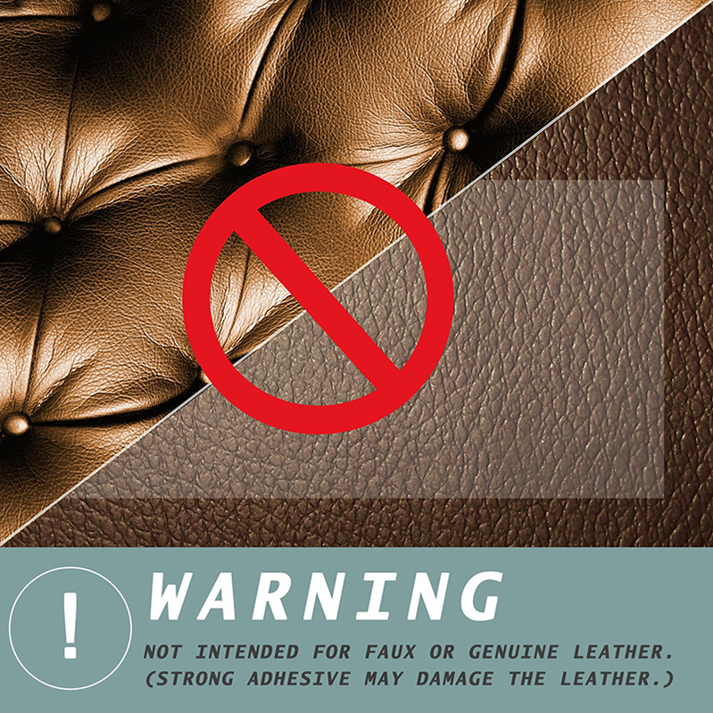 Not for leather.